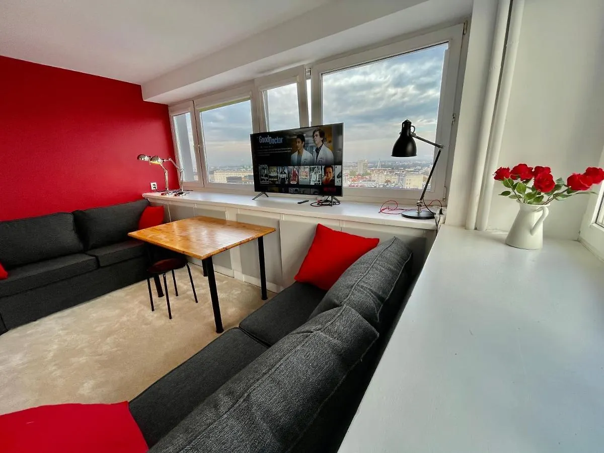 Sawa 3 Metro X2 Fast Wifi 50'Tv Netflx Hbo Appletv+ Amazontv Apartment Warsaw